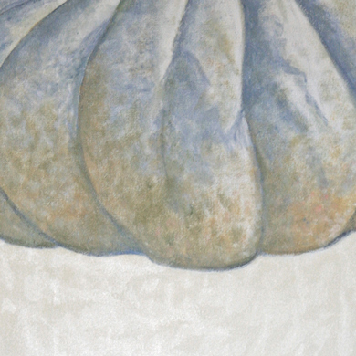 Small square image of a section of one of the paintings in the series